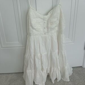 White princess Polly mini dress